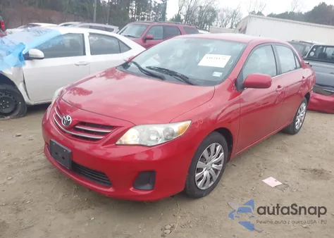 2013 Toyota Corolla Le from USA, damaged, VIN 5YFBU4EE3DP103448